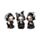 Set de 3 Figuras Mini Parca de la Muerte con Guadaña