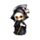 Set de 3 Figuras Mini Parca de la Muerte con Guadaña