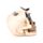 Figura Calavera con Mariposas Metálicas