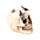 Figura Calavera con Mariposas Metálicas