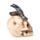 Figura Calavera con Martillos y Clavos