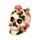 Figura Calavera con Setas y Musgo