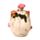 Figura Calavera con Setas y Musgo