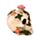 Figura Calavera con Setas y Musgo