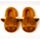 Zapatillas de Peluche Antideslizantes Vaca Escocesa Highland Coo EU39-41