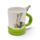 Taza de Cerámica Jardín Asa con Forma de Manguera