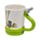 Taza de Cerámica Jardín Asa con Forma de Manguera