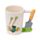 Taza de Cerámica Jardín Asa con Forma de Paleta
