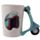 Taza de Cerámica Asa con Forma de Moto Scooter