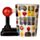 Taza de Cerámica Asa con Forma de Joystick y Pixel Game Over