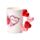 Taza de Cerámica con asa en forma de corazón J'Adoramals Heart XOXO