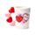 Taza de Cerámica con asa en forma de corazón J'Adoramals Heart XOXO
