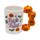 Taza de Cerámica Asa con forma de Calabazas Spooky Espeluznante