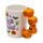 Taza de Cerámica Asa con forma de Calabazas Spooky Espeluznante