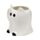 Taza de Cerámica con forma de Gato Fantasma Spooky Espeluznante