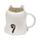 Taza de Cerámica con forma de Gato Fantasma Spooky Espeluznante