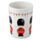 Taza de Cerámica Asa con Forma de Guardia Real Británica