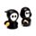 Set de Salero y Pimentero Niño Calavera