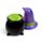 Set de Salero y Pimentero Sombrero de Bruja y Caldero Spooky Espeluznante