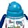 Botella de Agua Infantil Inastillable Pequeños Tractores 450ml