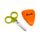 Tijeras Infantiles con funda Cecil La Zanahoria Foodiemals