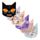 Libro de Pegatinas con forma de Gato Spooky Espeluznante