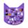 Libro de Pegatinas con forma de Gato Spooky Espeluznante