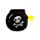 Juguete Estrujable de Peluche Queasy Squeezies Piratas Jolly Rogers 