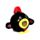 Juguete Estrujable de Peluche Queasy Squeezies Galo Barcelos