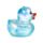 Juguete Estrujable Pato con Purpurina