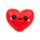 Juguete Estrujable Corazón J´Adoramals Heart XOXO