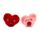 Juguete Estrujable de Peluche Queasy Squeezies J´Adoramals Heart XOXO 