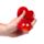 Juguete Estrujable de Peluche Queasy Squeezies J´Adoramals Heart XOXO 
