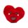 Juguete Estrujable de Peluche Queasy Squeezies J´Adoramals Heart XOXO 