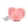 Juguete Estrujable de Peluche Queasy Squeezies J´Adoramals Heart XOXO 