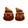 Juguete Estrujable de Peluche Queasy Squeezies Emoticono Caca 