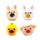 Juguete Estrujable de Peluche Queasy Squeezies PrimaveraSpringtime