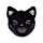 Juguete Estrujable Queasy Squeezies Gato Negro Lucky the Black Cat con Dado Misterioso