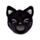 Juguete Estrujable Queasy Squeezies Gato Negro Lucky the Black Cat Ask me Anything