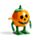 Juguete de Cuerda Bruja y Calabaza Spooky Espeluznante 