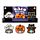 Mini Juego de Agua Spooky Espeluznante Fantasma Calabaza Gato Negro