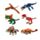 Kit de Bloques de Construcción Micro Blox Dinosaurio 