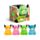 Juguete Estrujable Vaca Escocesa Highland Coo con Purpurina
