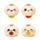 Juguete Estrujable de Peluche Queasy Squeezies Bao Bun Foodiemals
