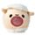 Juguete Estrujable de Peluche Queasy Squeezies Adoramals de Granja