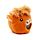 Juguete Estrujable de Peluche Queasy Squeezies Vaca Escocesa Highland Coo