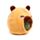 Juguete Estrujable de Peluche Queasy Squeezies Capibara