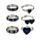 Anillos de Estado de Ánimo Corazones Amore 