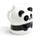 Tazón de Cerámica 3D con Forma Oso Panda Pandarama del Revés