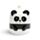 Tazón de Cerámica 3D con Forma Oso Panda Pandarama del Revés